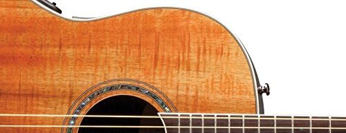 Ovation CS24P-FKOA Acoustic-Electric Guitar Bundle, Figured Koa