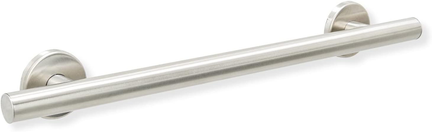 Decorative Grab Bar for Bathtub Shower - Stair Bed Toilet Bathroom / Stand Assist & Safety Handrail / 304 Stainless Steel / Brushed Finish / 24