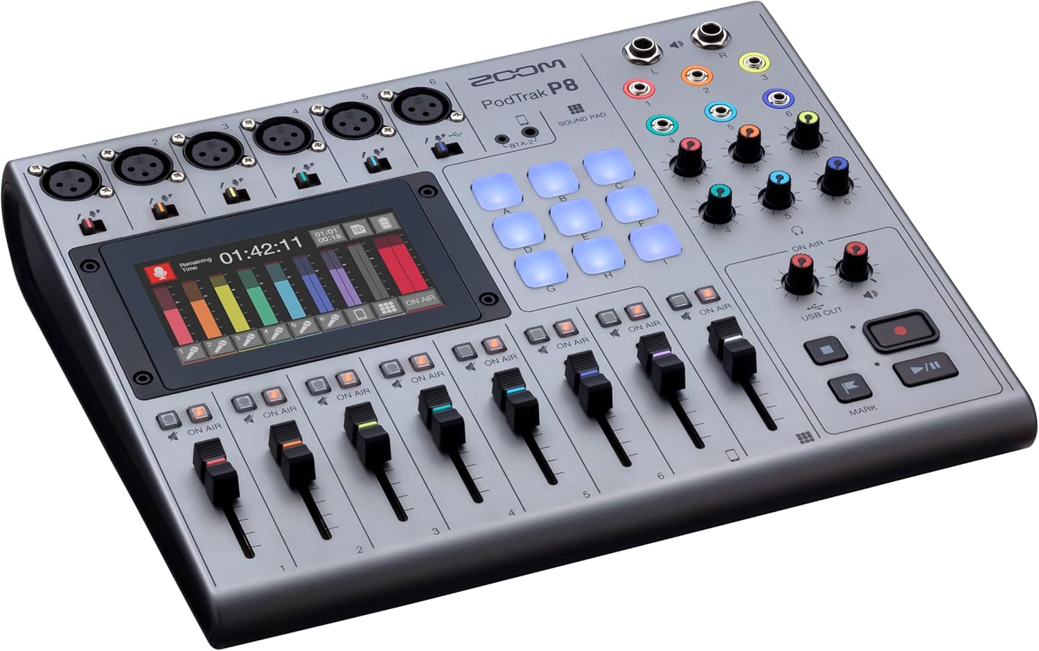 Zoom PodTrak P8 Mixer and Recorder