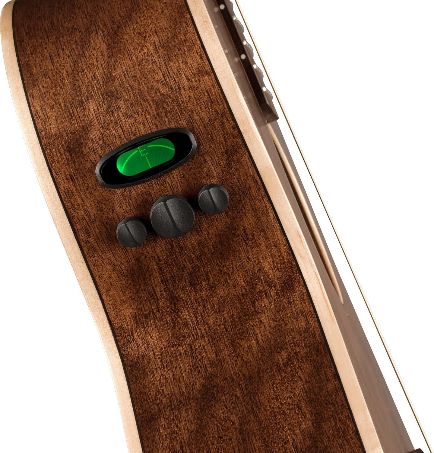 Fender All-Mahogany Newporter Special Acoustic Guitar, with 2-Year Warranty, Natural, Pau Ferro Fingerboard, with Gig Bag