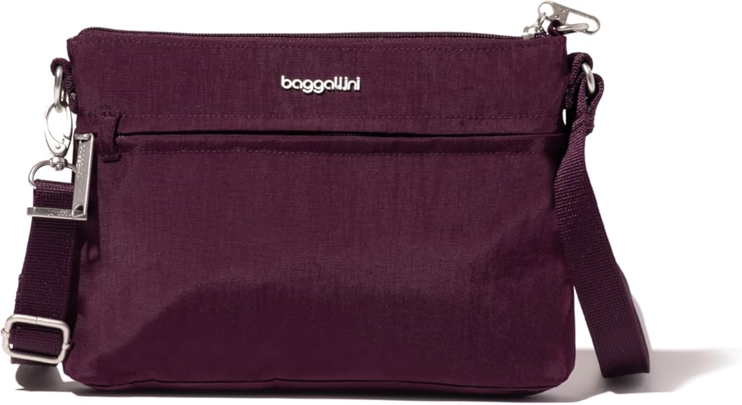 Baggallini womens Securtex Anti-theft Memento Crossbody Bag