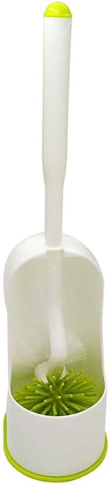 Bathroom Cleaning Assistant Toilet Brush Set Double-Sided Bristles No Dead Corner Toilet Cleaning