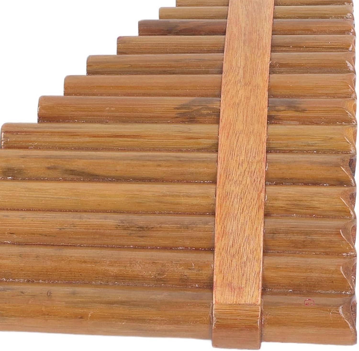 Professional Panpipe,G Key Musical Instrument Pan Pipe Flute 15 Pipes Pan Flute Woodwind Instrument for Woodwind Instrument Lovers (Right Hand)