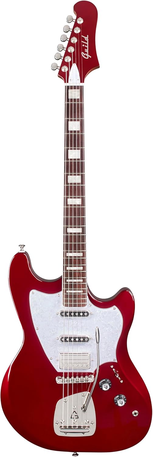 Guild Surfliner Deluxe Scarlett Red Metallic