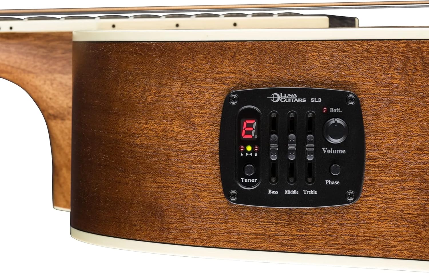 Luna Henna Paradise Select Spruce Acoustic Electric Guitar