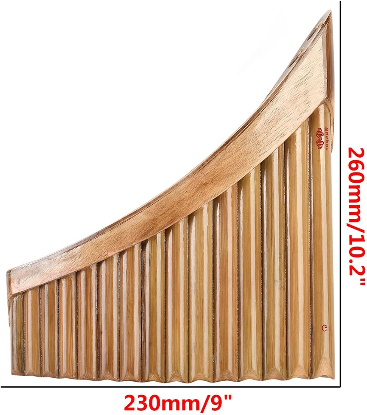 Right Left Hand 15 Pipes Pan Flute G For Key Panpipe With Soft Storage Bag Folk Woodwind Musical Instrume