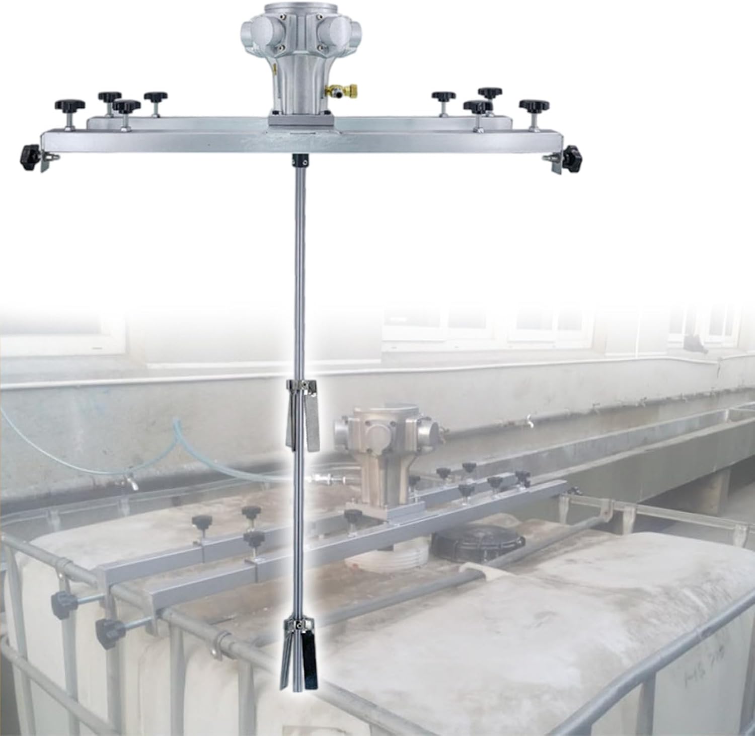 Pneumatic Agitator 1/2Hp、1/4Hp、3/4Hp, 1Hp Pail Mixer | Paint Agitator,Pneumatic Bracket Mixer,Paint Stirring Machine Bracket Air Agitator Paint Mix Tool,H003,H006