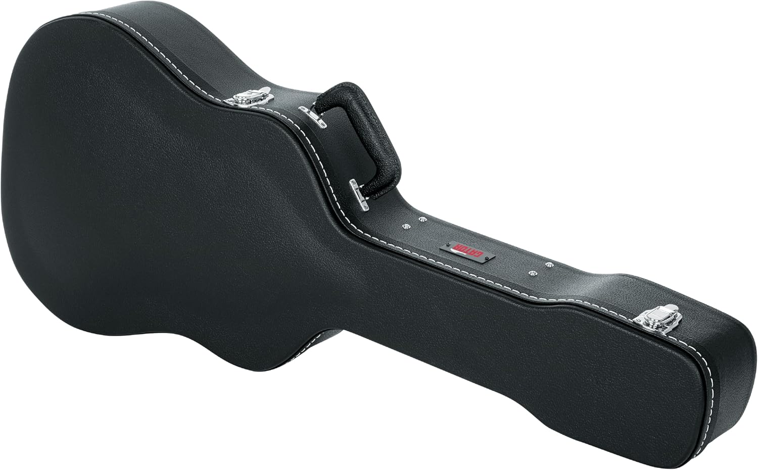 Gator Cases Deluxe Wood Case for Dreadnought Acoustic Guitars, (GW-DREAD)