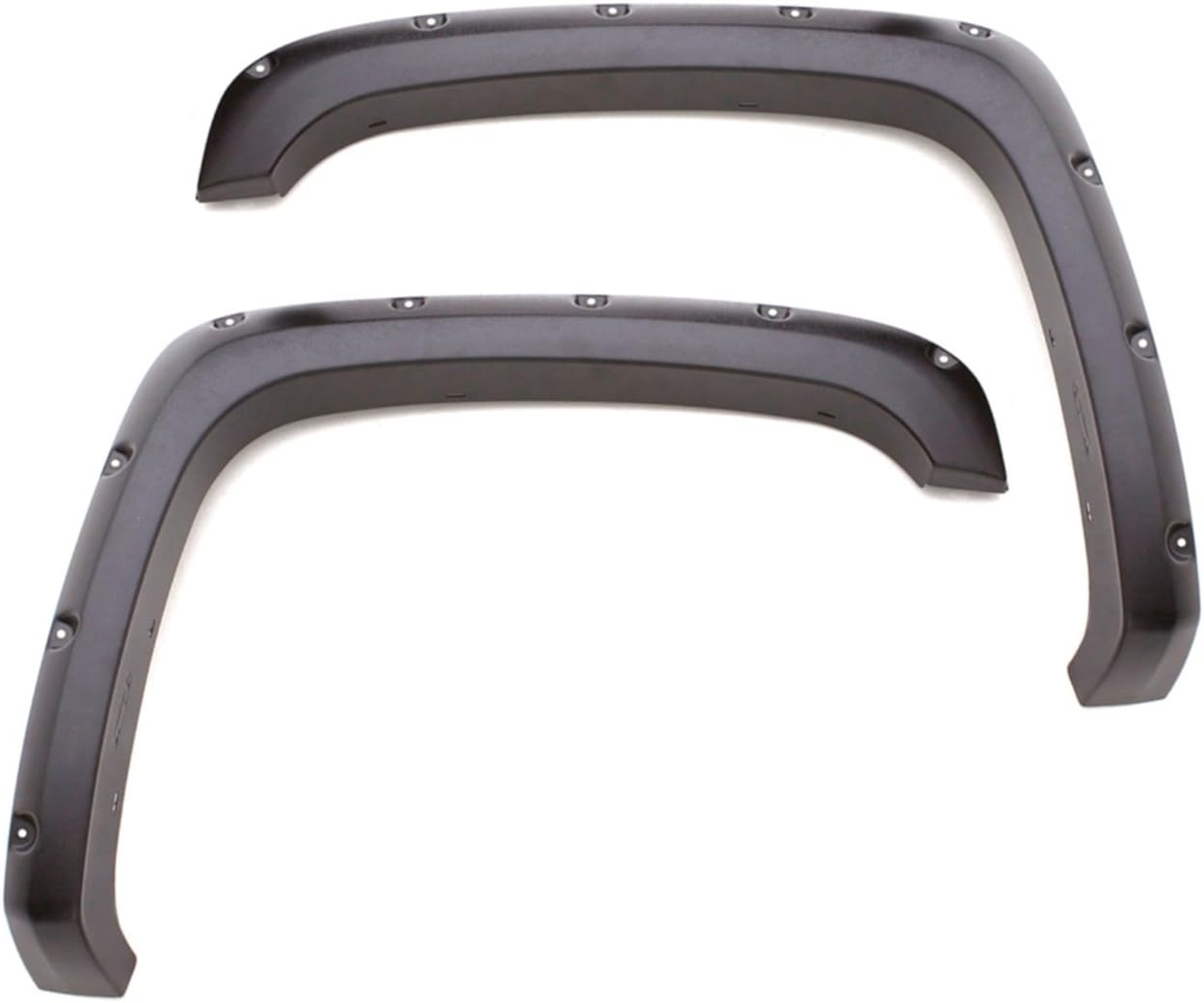 Lund RX605S RX-Jeep Rivet Style Smooth Fender Flare with Stainless Steel Bolts - 4 Piece