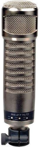 Electro-Voice RE27N/D Broadcast Announcer Microphone with Auray Microphone Suspension Shockmount and Auray Two-Section Broadcast Arm (Bundle)