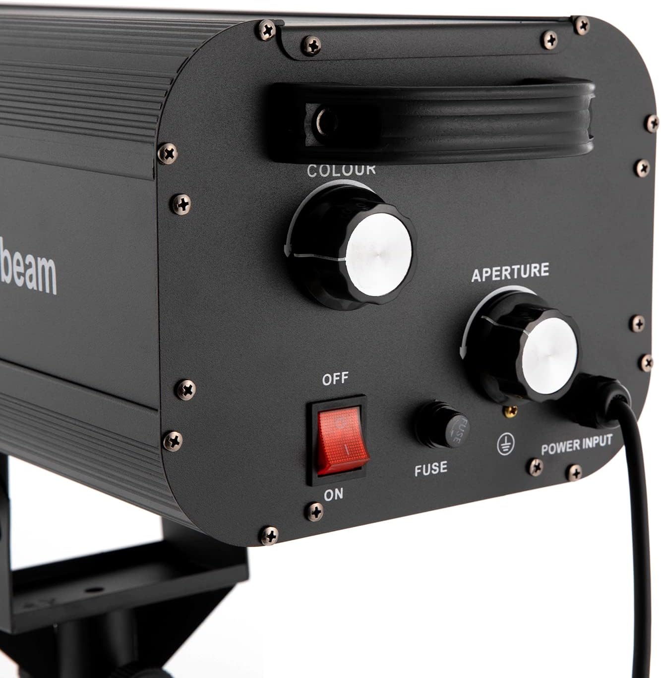 230W Stage Spotlight, LED Spotlight w/Stand Follow Spot Light Manual Control Stage Light Adjustable Aperture, Professional Performance Lights for TV Stations Theatres Museums