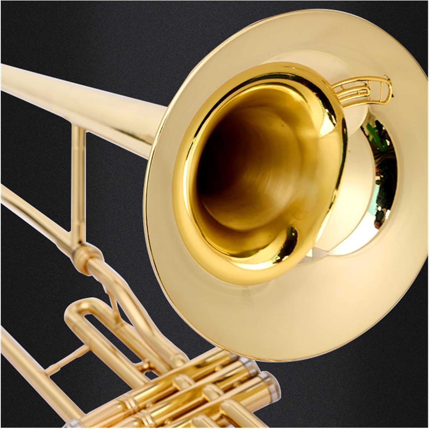 B flat tenor trombone beginner professional instrument