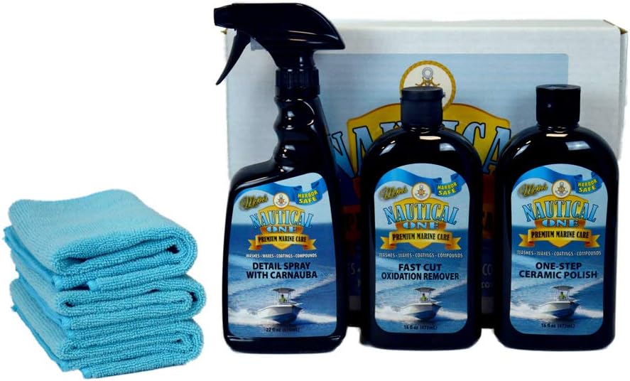 McKee’s 37 Marine & RV MKRV-3000 Gel Coat Polishing System, 54 oz.