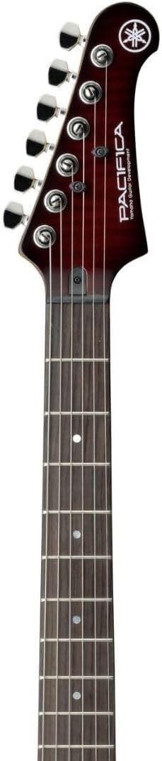 Yamaha Pacifica PAC611VFM DRB Solid-Body Electric Guitar, Dark Red Burst