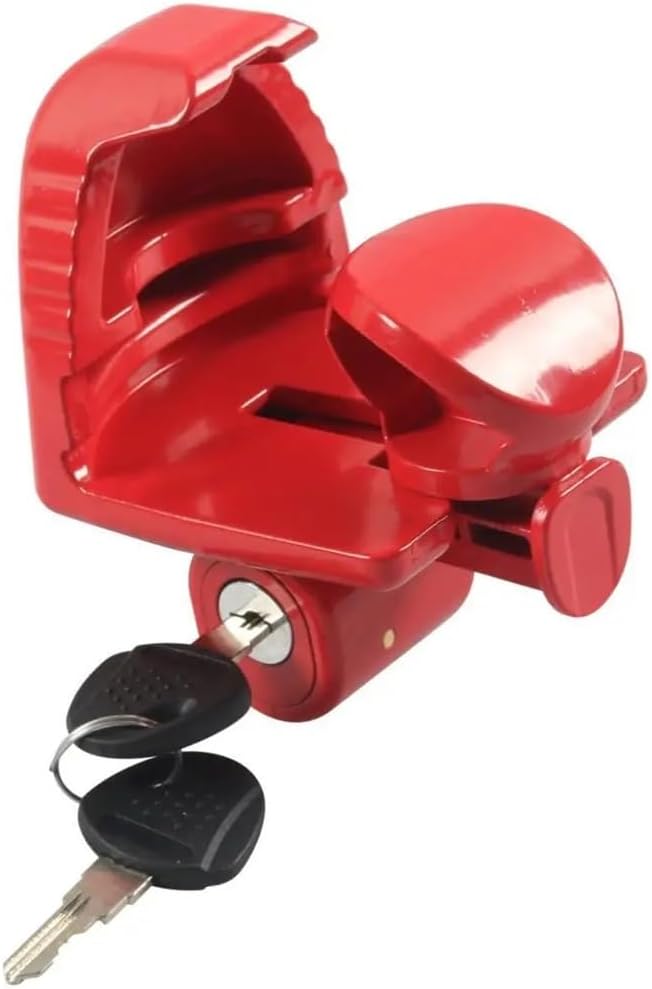 Trailer Lock with Keys Locking Device Coupling Lock Security Anti Lost Cop Set
