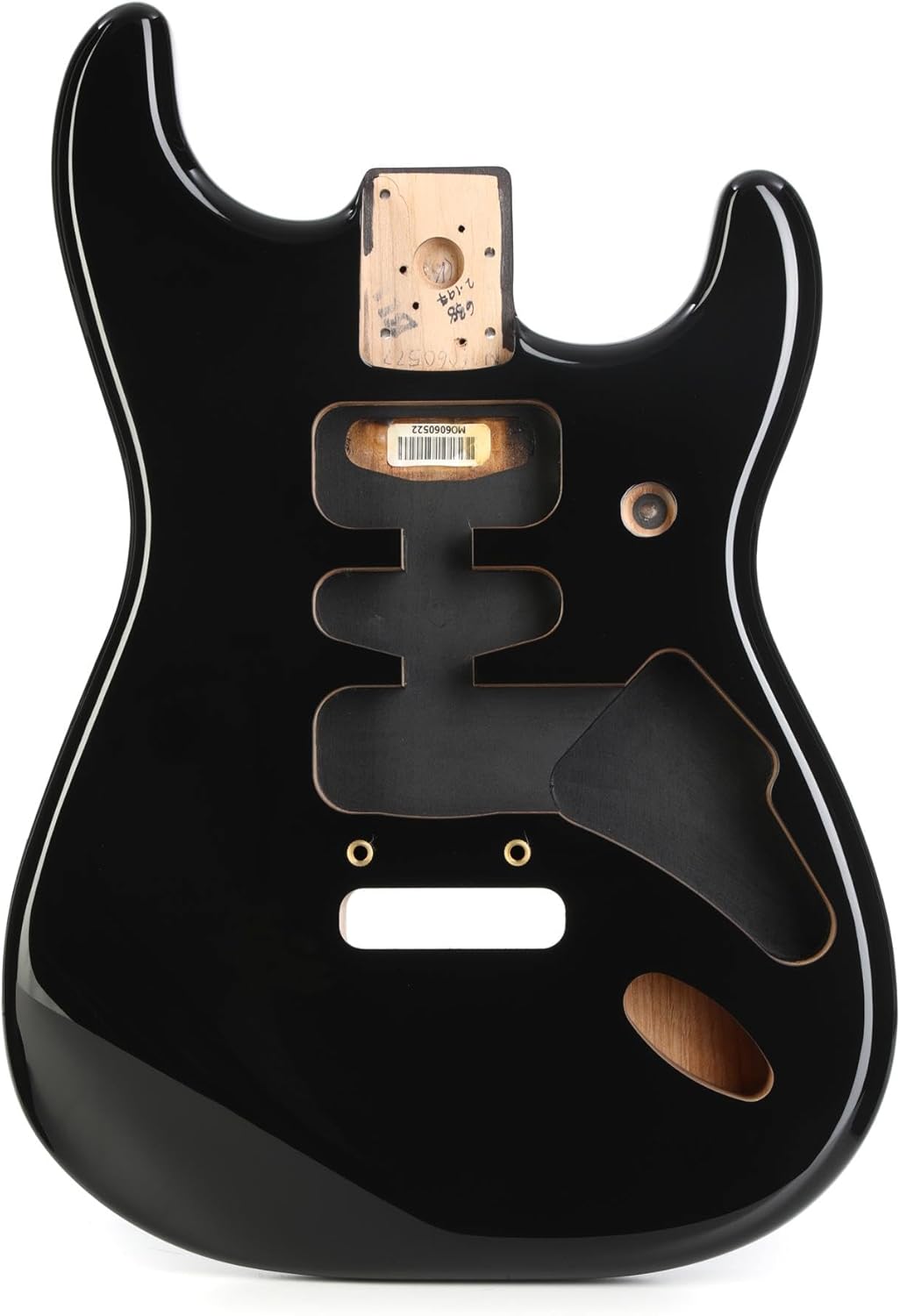 Fender Deluxe Series Stratocaster Body, Alder, Black