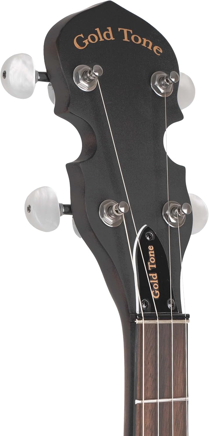 Gold Tone CC-BG: Cripple Creek Banjo Bluegrass Starter Pack: Includes Gig Bag, Banjo Primer Instructional Videos, Strap, Clip-On Tuner