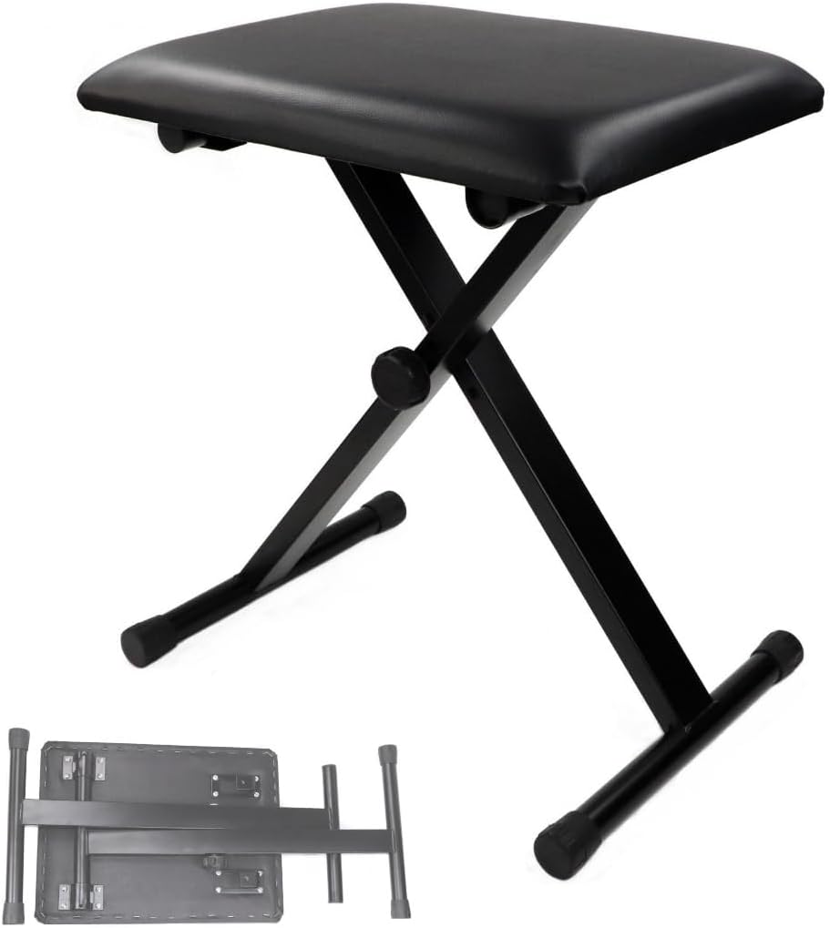 Longeye Piano Keyboard 88 Keys Wooden Electric Piano Semi Weighted Digital Piano Includes Piano Stand, Music Stand, Keyboard Bench, Headphones, MOLD2 Walnut