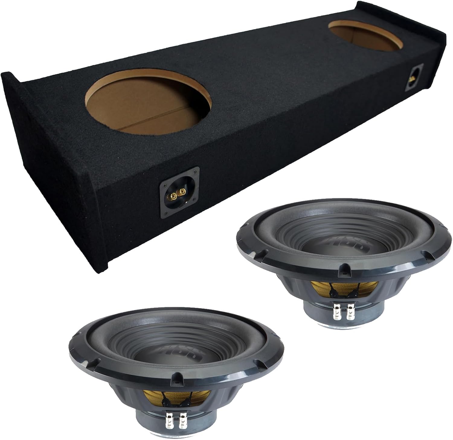 Alpine Compatible with 1997-1999 Ford F-150 Ext Cab Sealed Dual 12