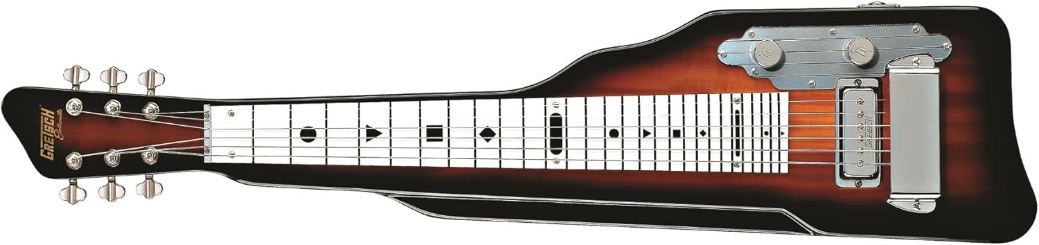 Gretsch G5700 Electromatic Lap Steel with White Plastic Fretboard - Tobacco
