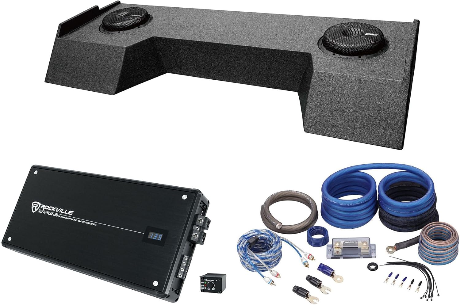 Memphis Audio MJME19RAM8D1 V2 Bundle: Dual 8