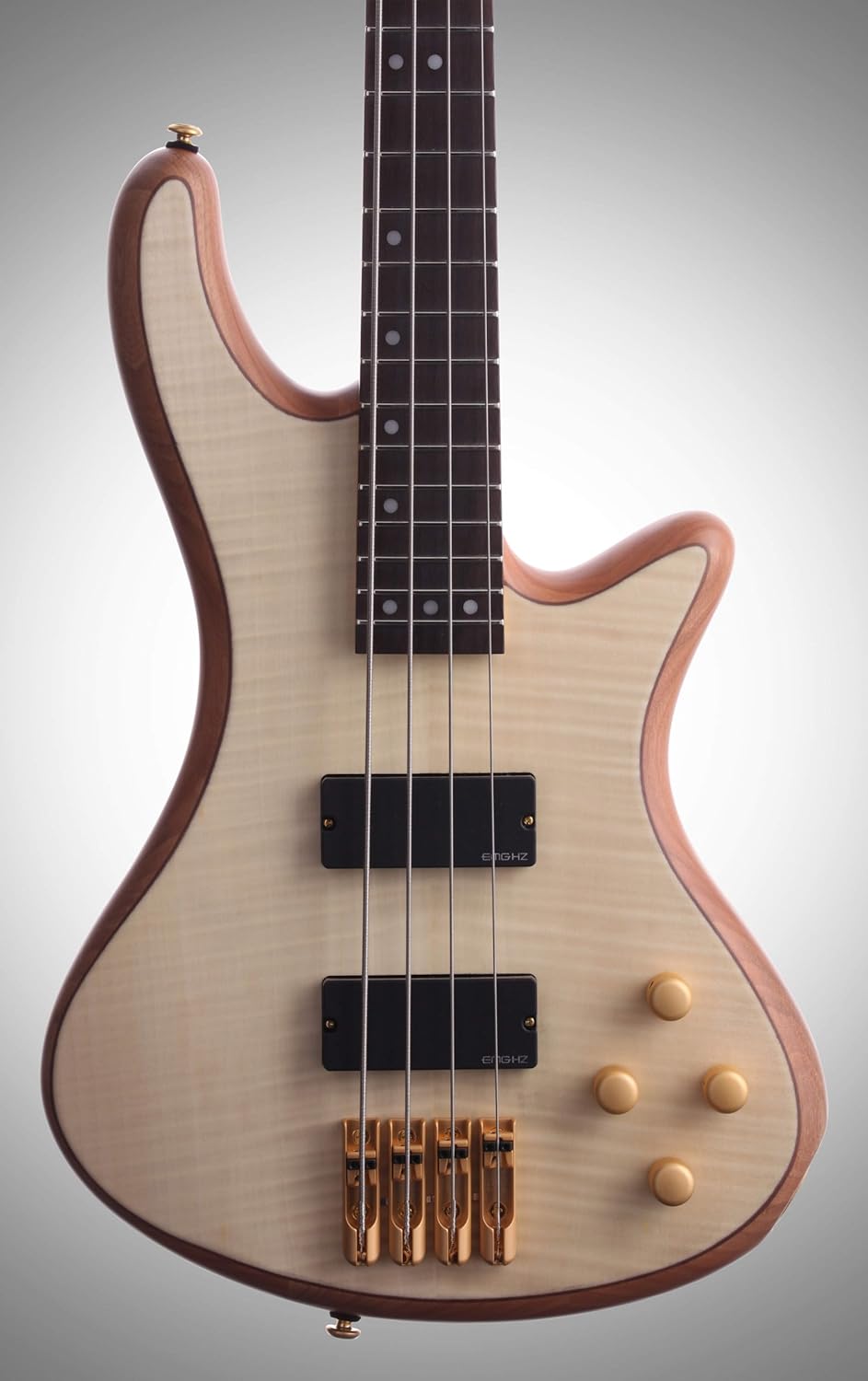 Schecter Stiletto Custom-4 Electric Bass (4 String, Natural Satin)