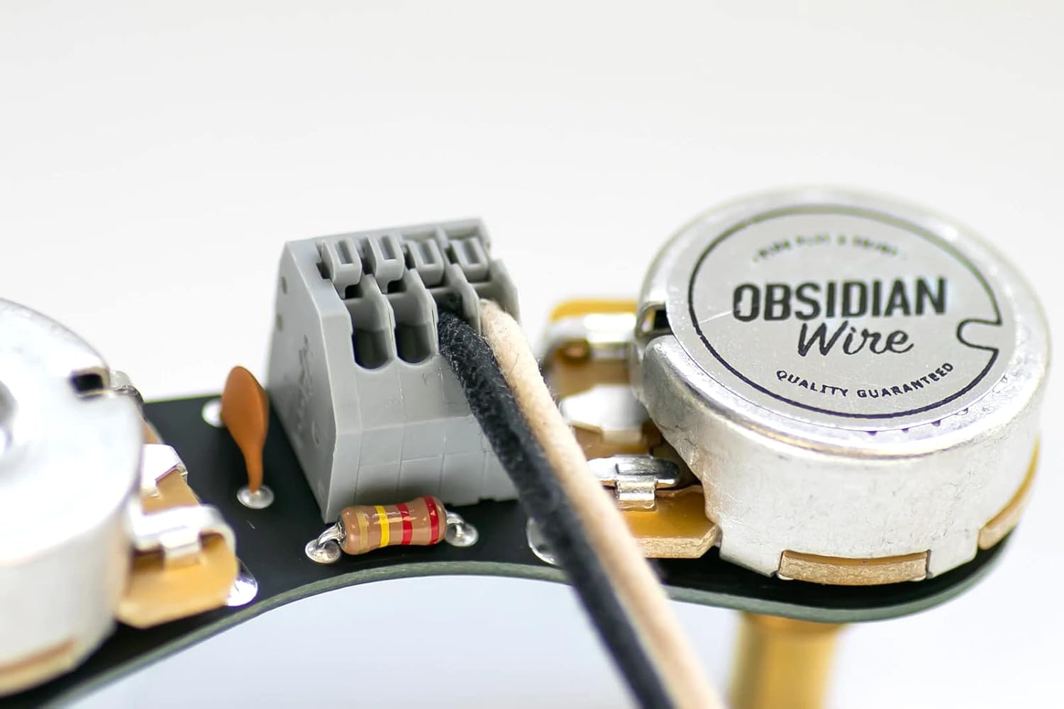 ObsidianWire Vintage Plus for Precision Bass® Solder-Less Wiring Harness