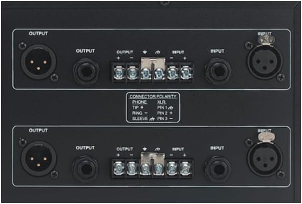 dbx 1231 Dual-Channel, 31-Band Graphic Equalizer, Black
