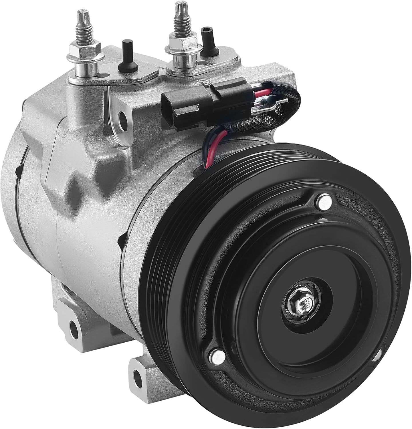 A/C Compressor with Clutch 67192 Compatible with Ford Expedition Lobo F-150 F-250 F-350 F-450 Super Duty, Compatible with Lincoln Navigator Mark LT, V8 V10 4.6L 5.4L 6.2L 6.4L 6.8L