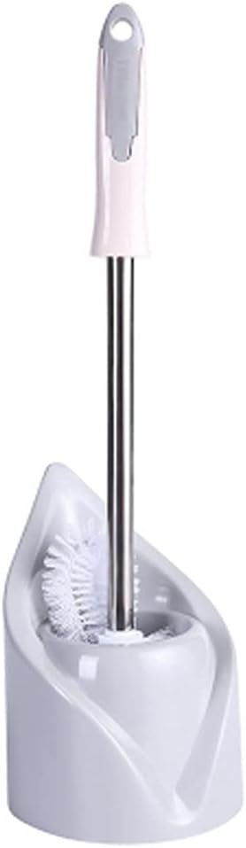 Toilet Brushes Toilet Brush and Holder Toilet Brush Holder, Toilet Brushes with No-Slip Handle and Flexible Bristles, Toilet Brush and Holder Set for Bathroom Toilet Toilet Brush H