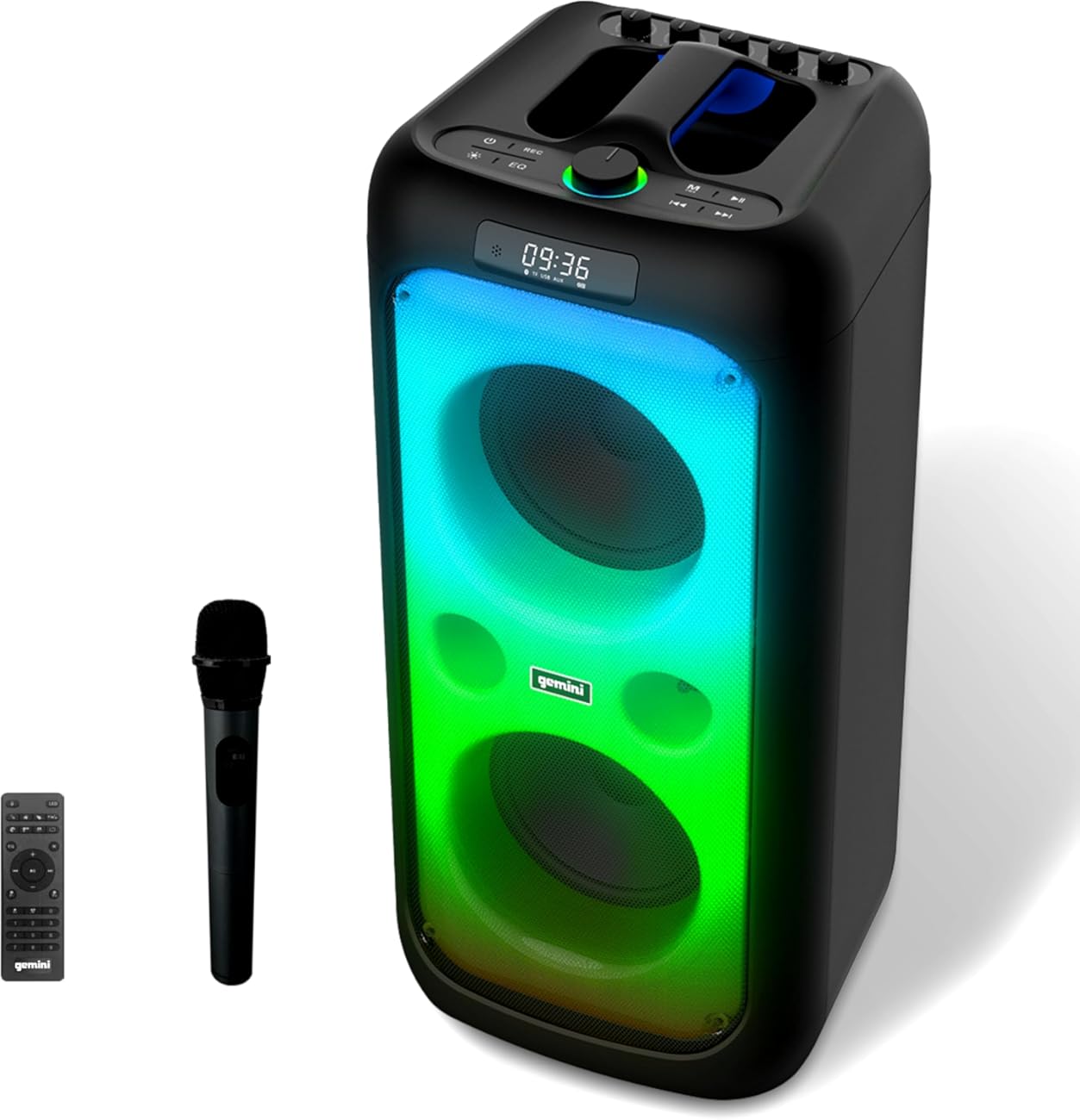 Gemini 200W Portable Bluetooth Party Speaker with Dual 6.5