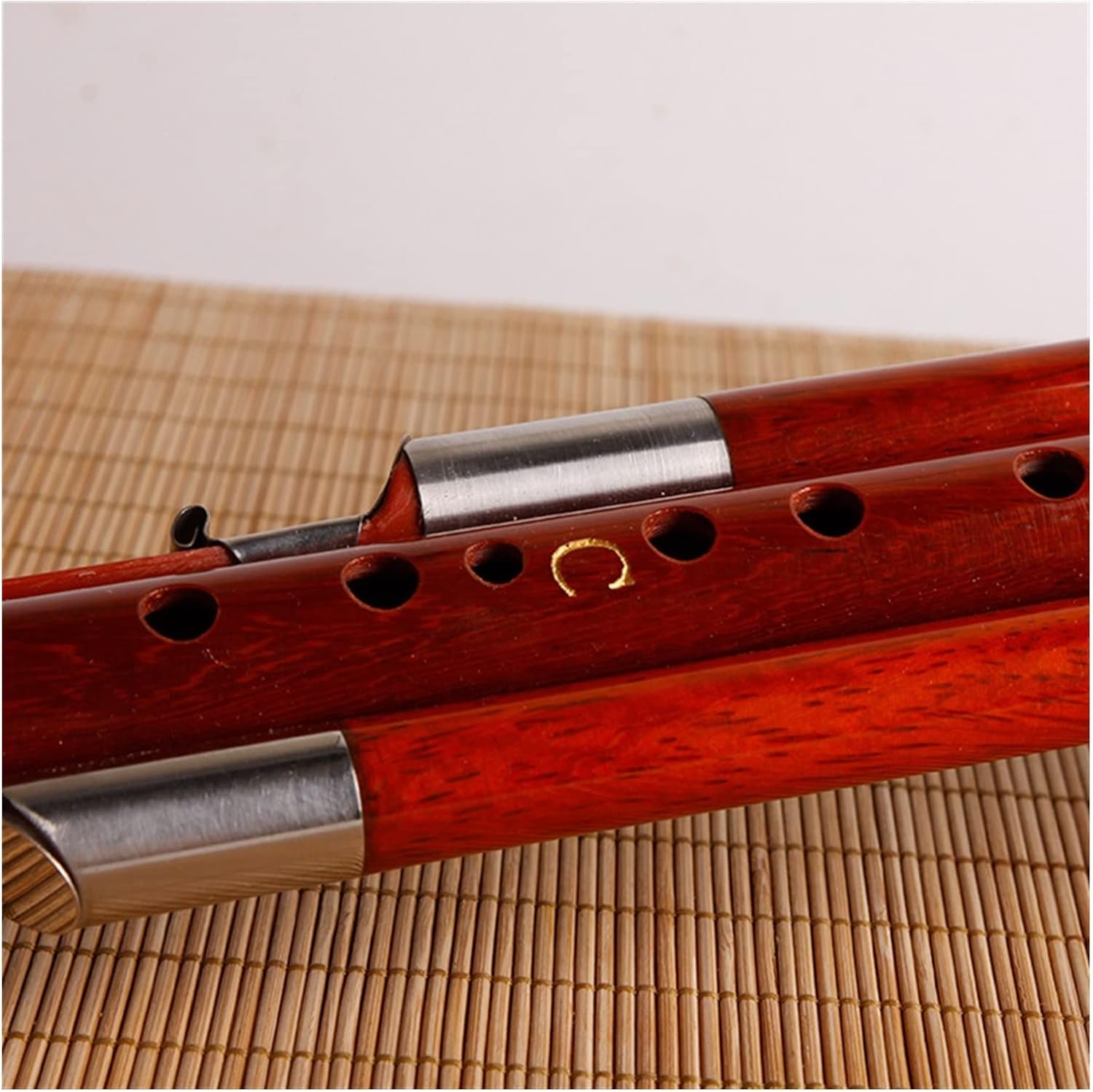 FLFL Hulusi Musical Instrument Mahogany Hulusi Set for Beginners