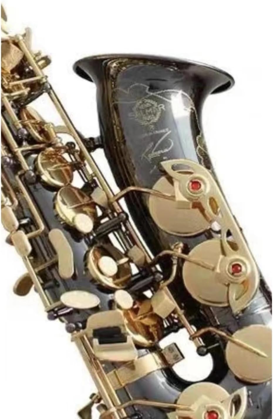 Woodwind Instruments Antique Finish Eb Alto Saxophone Key Carve Pattern Woodwind Instrument With Case