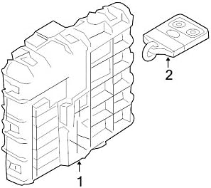 Genuine Ford BL8Z-15604-B Door Lock and Alarm Module