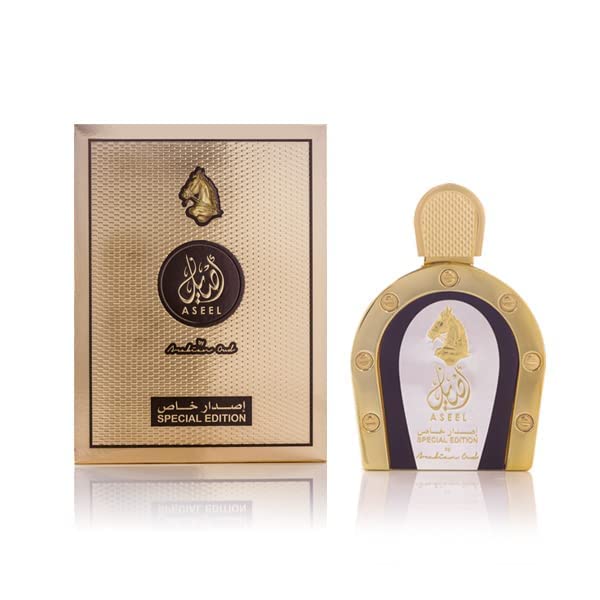 Arabian Oud ASEEL SPECIAL EDITION 110 ml | Eau de Parfum Unisex | Apple, violet flower, lavender, patchouli | Woody fragrance