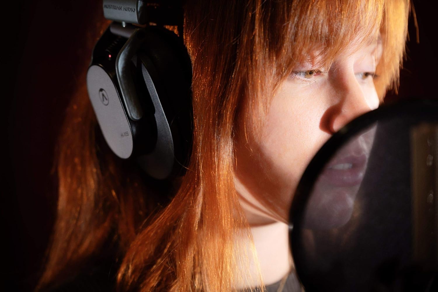 Austrian Audio Hi-X55 Headphones - Circumaural Studio Headphones - High Comfort with Slow Retention Ear Pads, Maximum Flexibility - 3.5mm Jack - Includes Adaptor to 6.3mm - Black