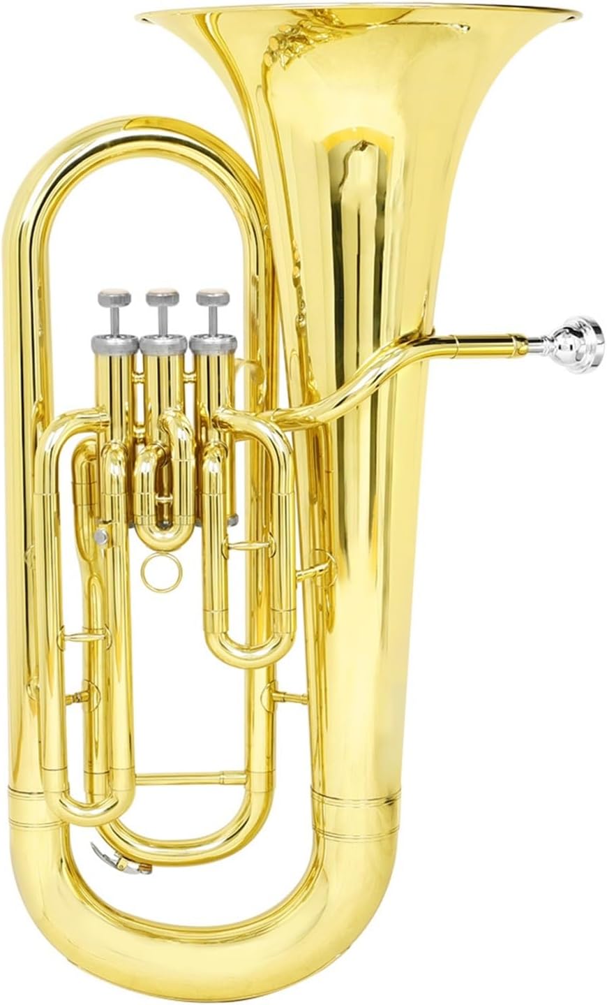 Euphonium Tubular Instrument In B Flat Major With Three Keys Suitable For Beginners Euphonium All-brass Instrument