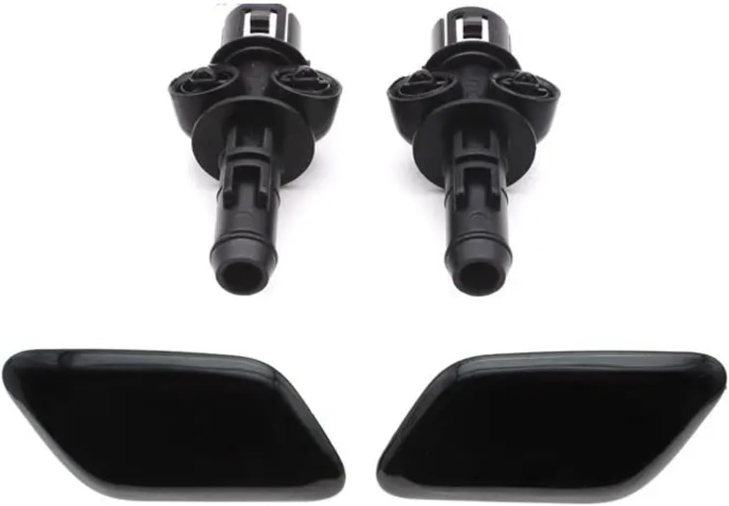 Car Headlight Washer Jet, for Avensis T25 2006 2007 2008 85044-09901 85045-09901 Left Right Front Bumper Headlight Washer Spray Nozzle Cover Cap