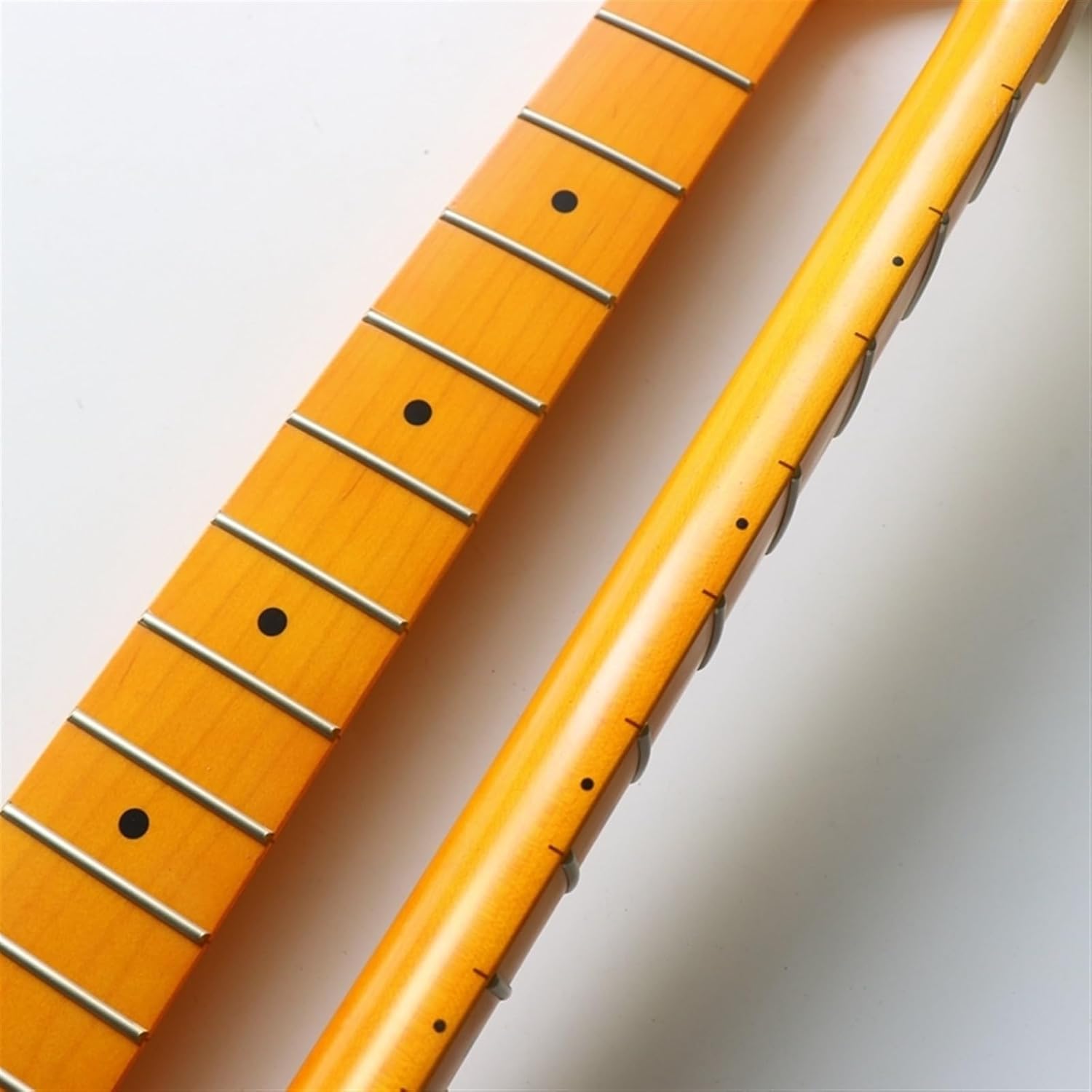 Guitar Neck DIY Guitar handle plus maple is suitable for ST guitar neck tail cross screw adjustment 21 frets large frets