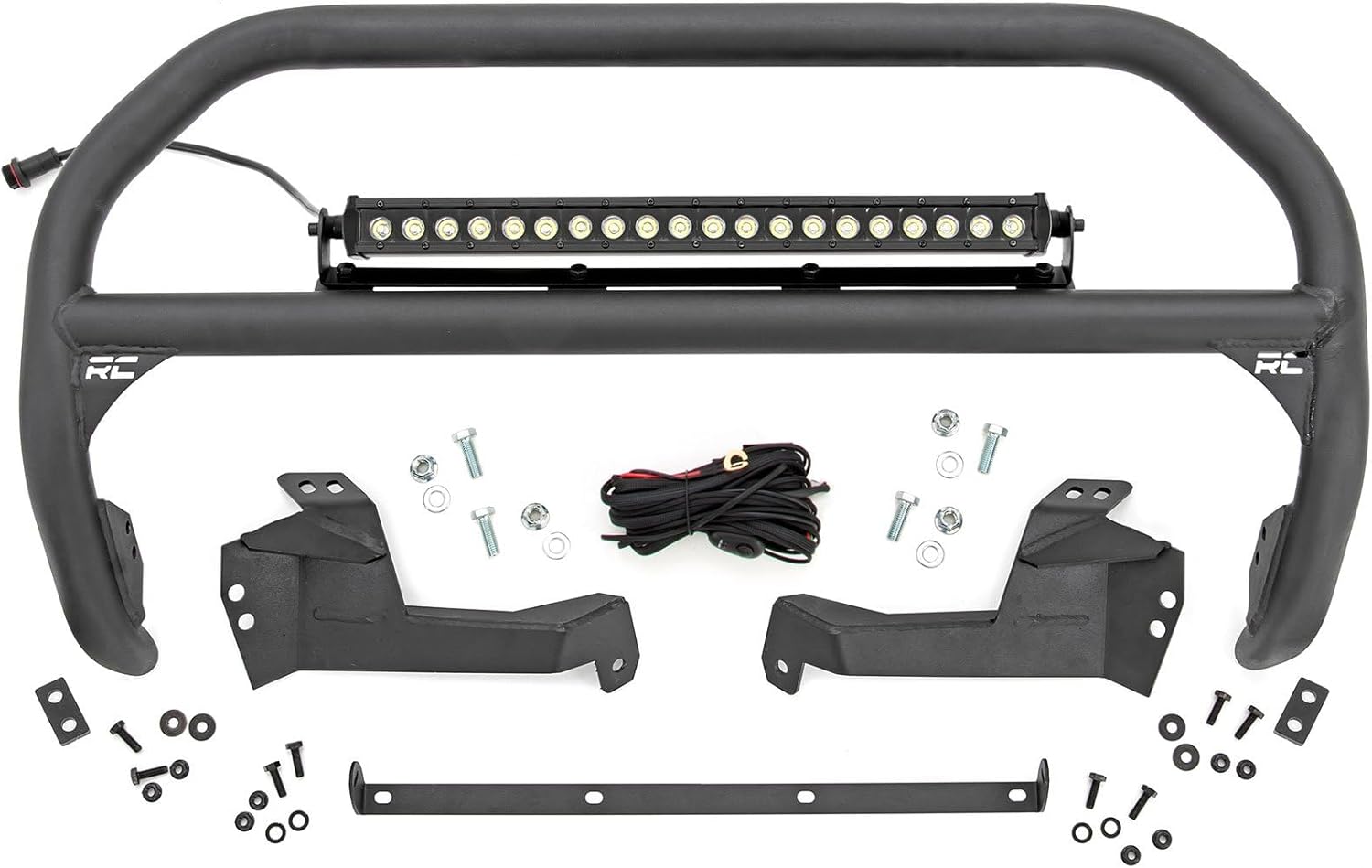 Rough Country Black Series LED Nudge Bar for 2021-2023 Ford Bronco Sport - 51041