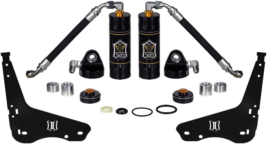 ICON Reservoir w/CDCV Upgrade Kit With Seals, Pair, Compatible with 2007-21 Tundra, 51037C