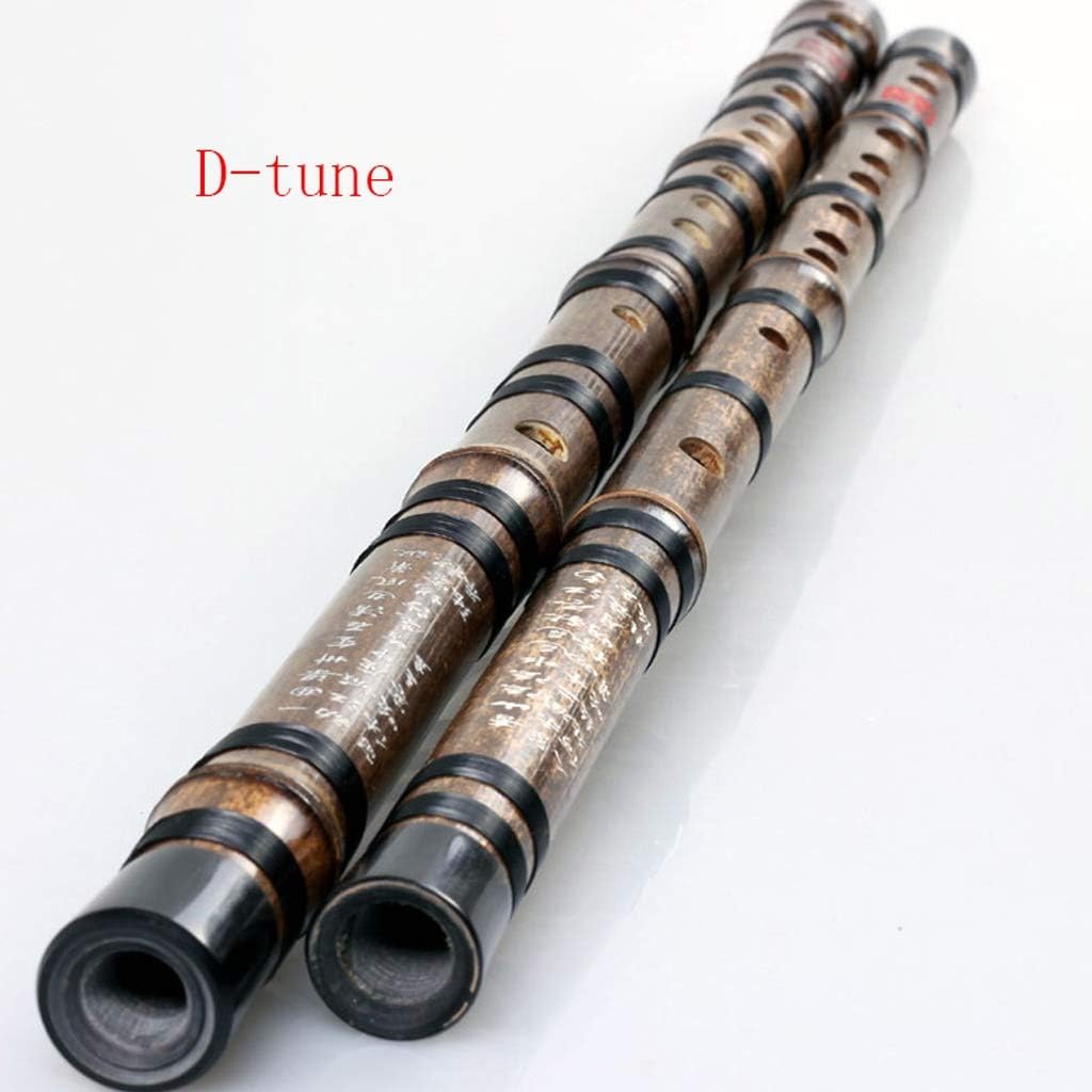 Flute Bamboo Flute Professional Transverse Bamboo Bass Flutes Woodwind Musical Instruments Bamboo Flute C Flute Musical Instrument (Color : D)