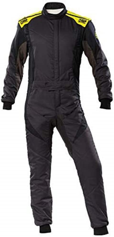 OMP - First Evo Overall Anth/F Yellow - Size 56 (Fia 8856-2018) (IA0-1854-B01-184-56)