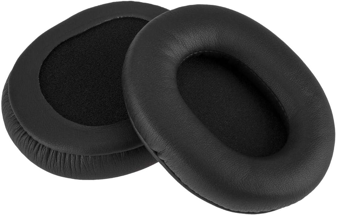 Audio-Technica ATH-M50X Professional Studio Monitor Headphones, Black, Professional Grade, Critically Acclaimed, with Detachable Cable - With H&A High Frequency Leather Earpads