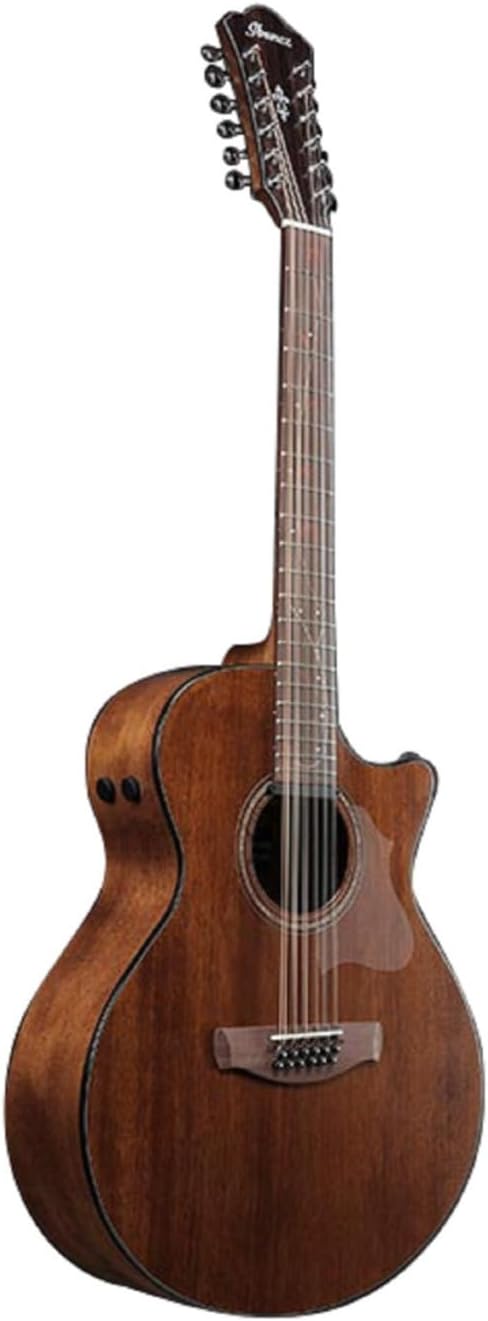 Ibanez AE2912 12-string Acoustic-electric Guitar - Natural Low Gloss