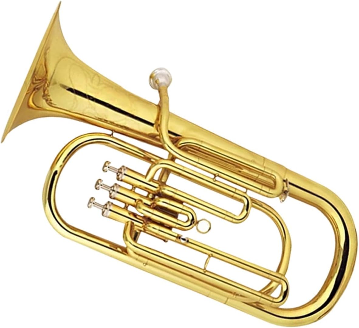 The Euphonium Bb Is A Instrument With Flat Keys And Is Suitable For Beginners To Practice Euphonium All-brass Instrument(5)