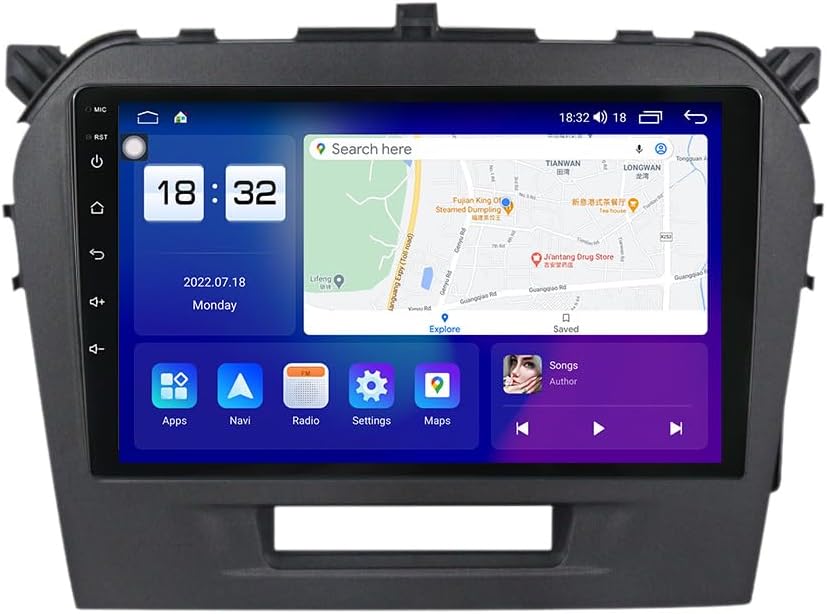 Car Stereo Radio for Suzuki Vitra 14-18…