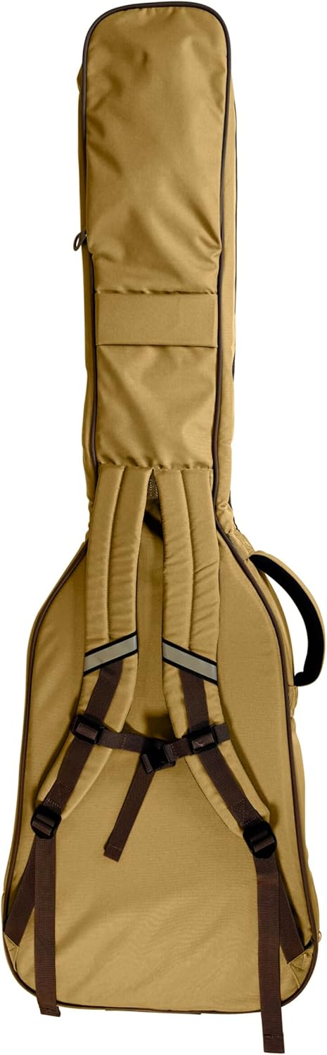 BARTON Lockdown Series Premium Full Scale Bass Guitar Gig Bag, Dune