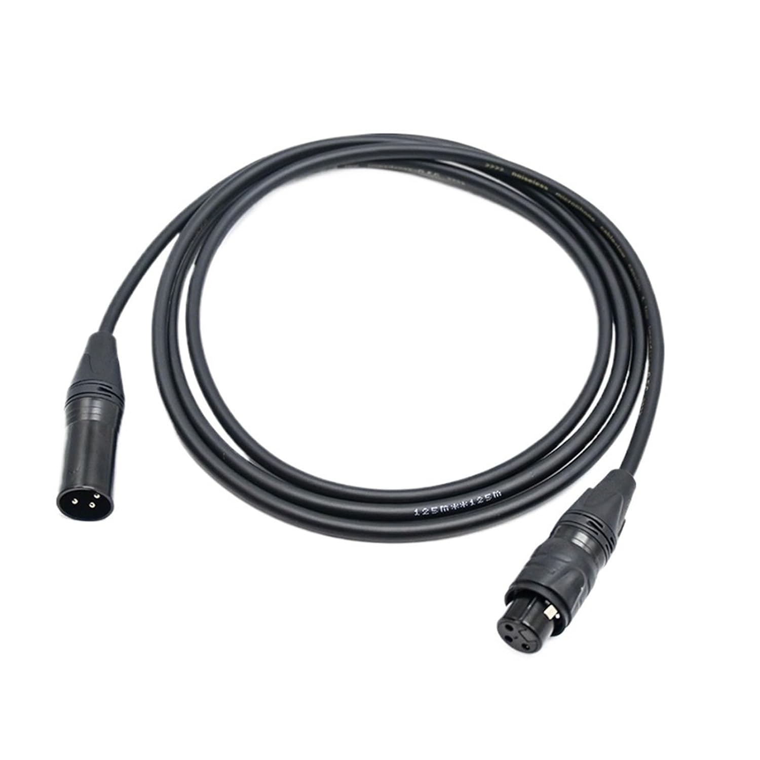 IP65 Waterproof 3 Pin XLR Cable 0.3mm Outdoor Double Shielded 512 Cable 1m 1.5m 2m 3m 5m 10m 20m 30m(30m)