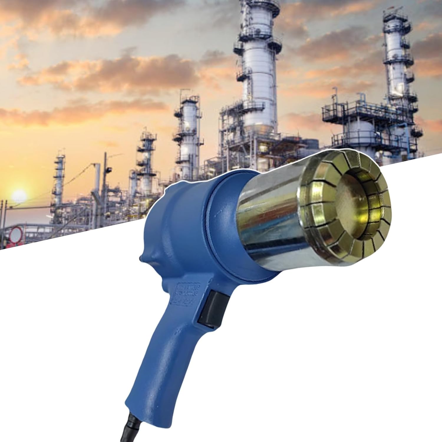 35/70Mm Air-Driven Oil Drum Pressure Cap Sealing Crimping Tool, Crimper Sealer For 200-Liter (53 Gallon) Drum/Barrel, Drum Manual Oil Barrel Sealing Machine,75mm